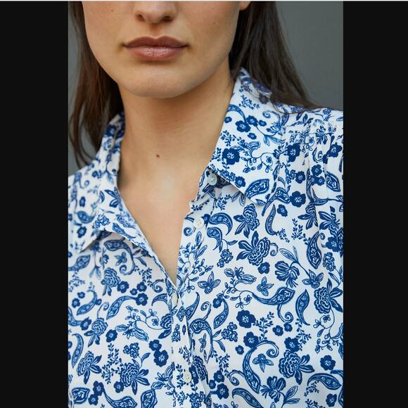 Favorite Daughter Floral Button-Down Shirt - New - Size XL - Picture 2 of 6